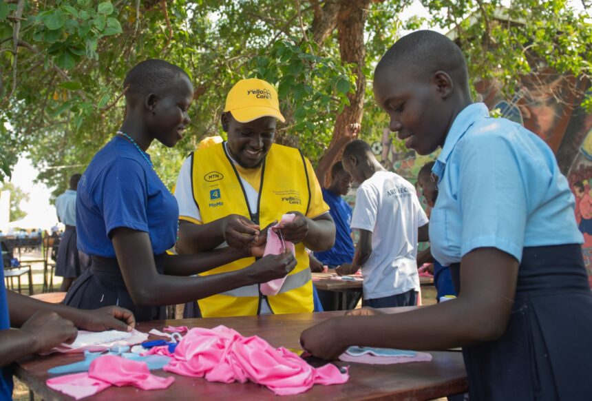 MTN Uganda staff, partners Enhances digital tools and infrastructure to Ariwa Secondary School in "30 Days of Y'ello Care" Campaign