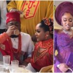 Video: Davido Cries like a little boy as he weds Chioma