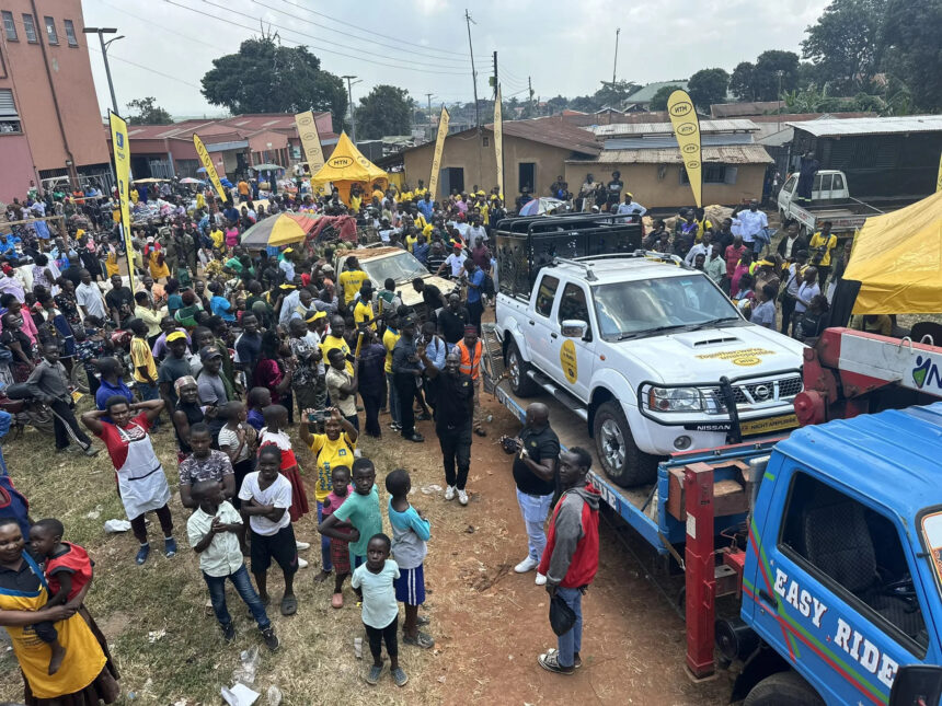 MTN Uganda Transforms a Mother's Life with a New Pickup Truck After Media Spotlight