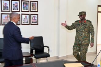 Gen. Muhoozi Kainerugaba and IOC’s William Blick Discuss Youth Sports and Development Initiatives in Uganda