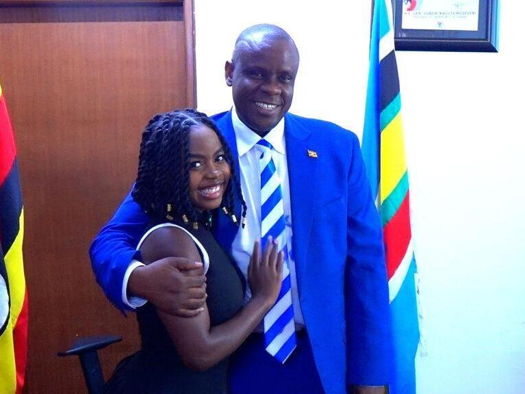 Minister Balaam Pledges Support for Pretty Nicole's Education